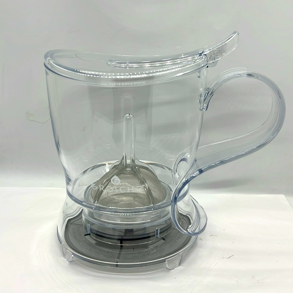 Grosche Aberdeen Tea Pot Tea Infuser Tea Maker Clear Teapot Preowned